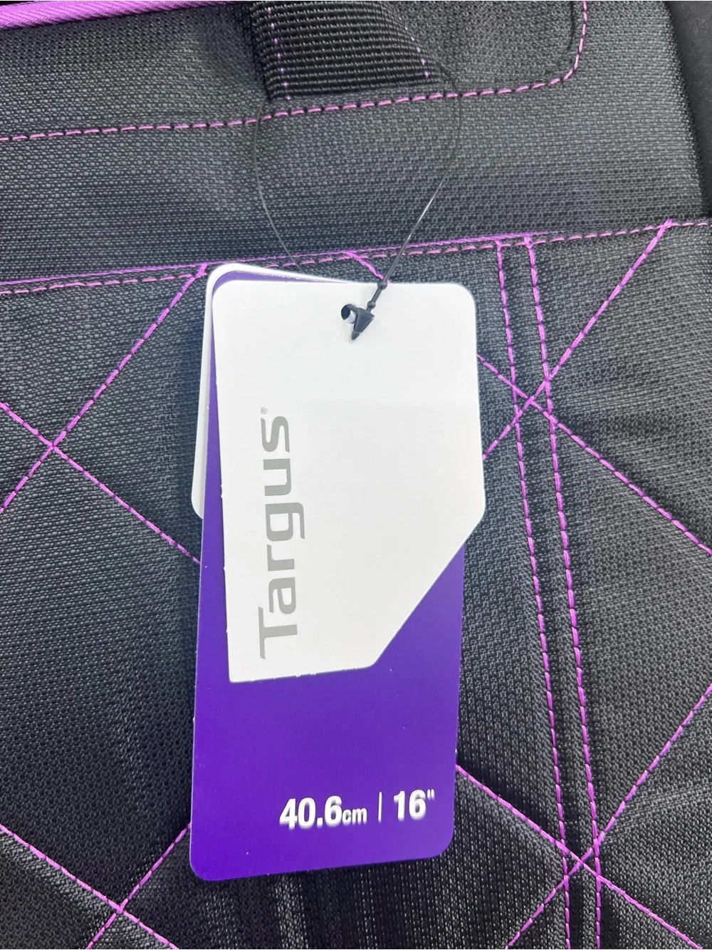 Purple and Black Targus Laptop Bag - Up to 16” Laptops Brand New